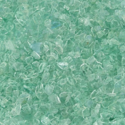 Verre Pilé Décoratif Turquoise 5-10 mm