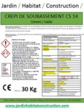 Crépi de soubassement CS14